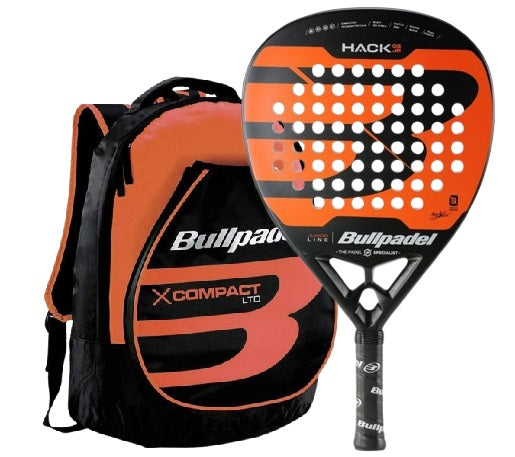 Pala Bullpadel Paquito Navarro Hack 03 Junior 2024 y Mochila