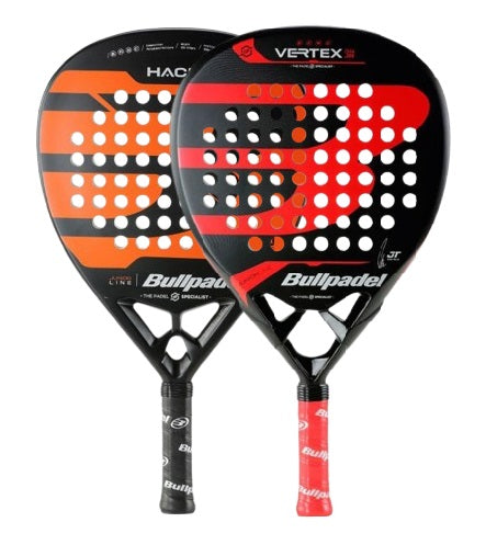 Pala Bullpadel Paquito Navarro Hack 03 Junior 2024 y Tello Vertex 04 Junior 2024