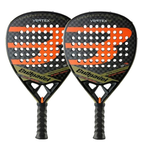 Pack Pala Bullpadel Tello Chingotto Vertex 03 X2