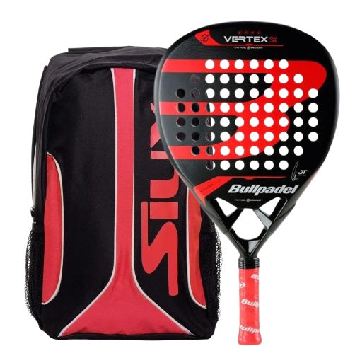 Pala Bullpadel Tello Vertex 04 Junior 2024 y Mochila Siux