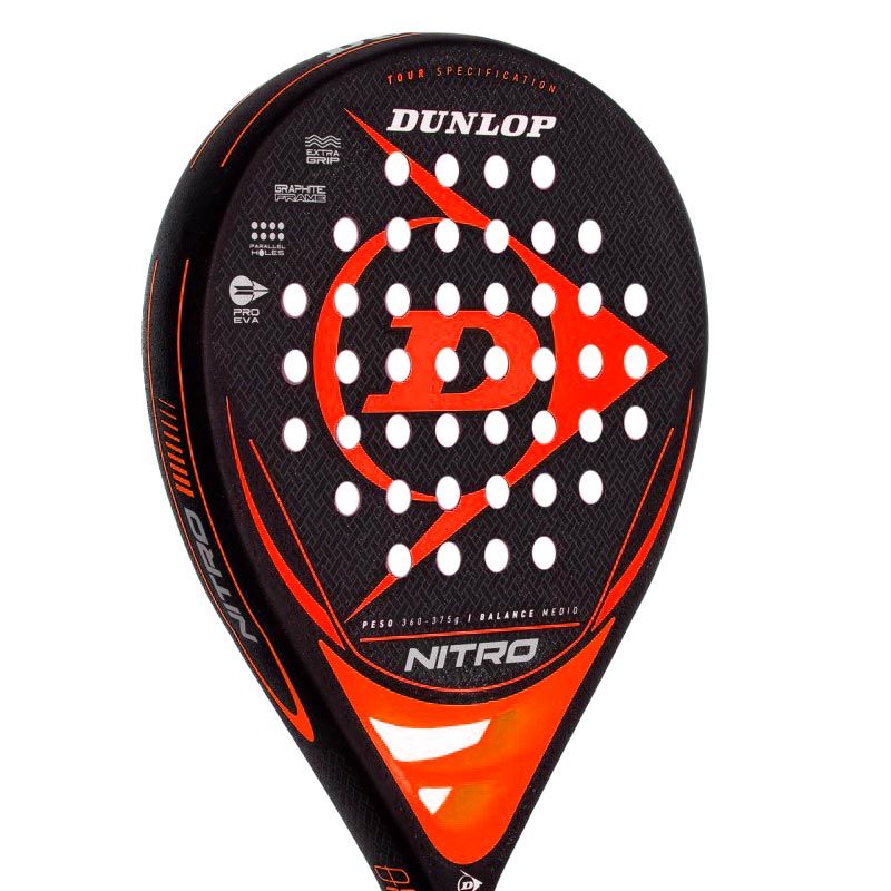 Schwarzorange Dunlop Nitro