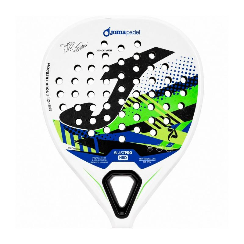 Pala Joma Juanlu Esbri Blast Pro HRD Blanco Royal