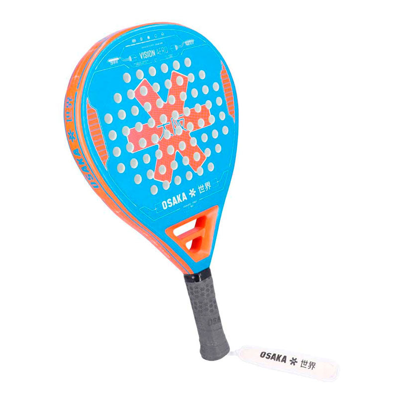 Osaka Vision Aero Power Blue Orange Paddle