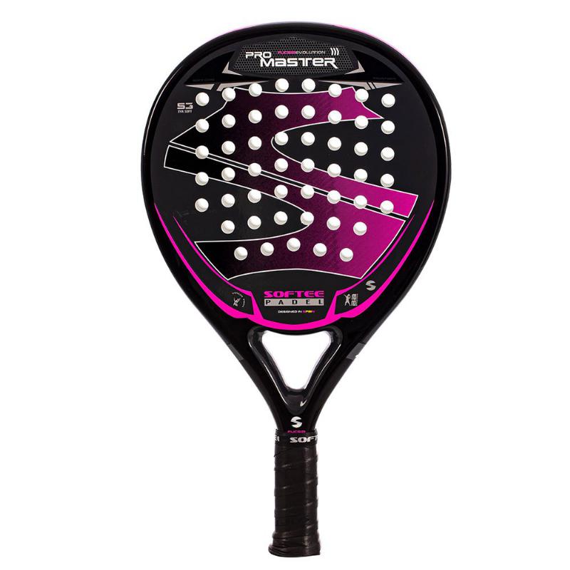 Softee Pro Master Evolution Fuchsia Racquet