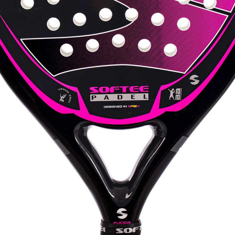 Softee Pro Master Evolution Fuchsia Racquet