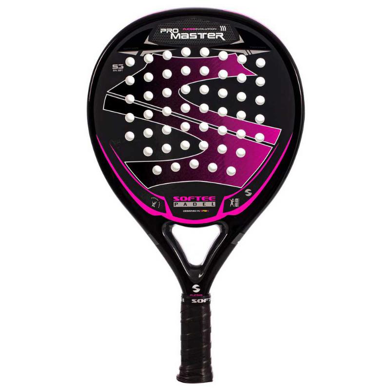 Softee Pro Master Evolution Fuchsia Racquet