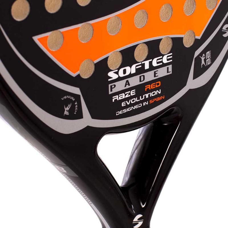 Softee Raze Evolution Red Racquet