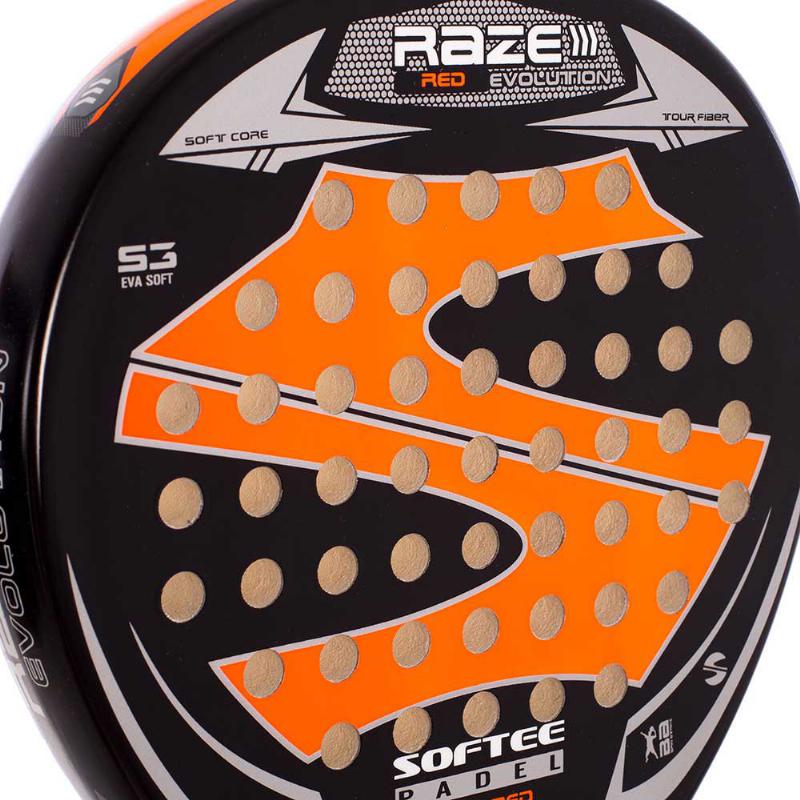 Softee Raze Evolution Red Racquet