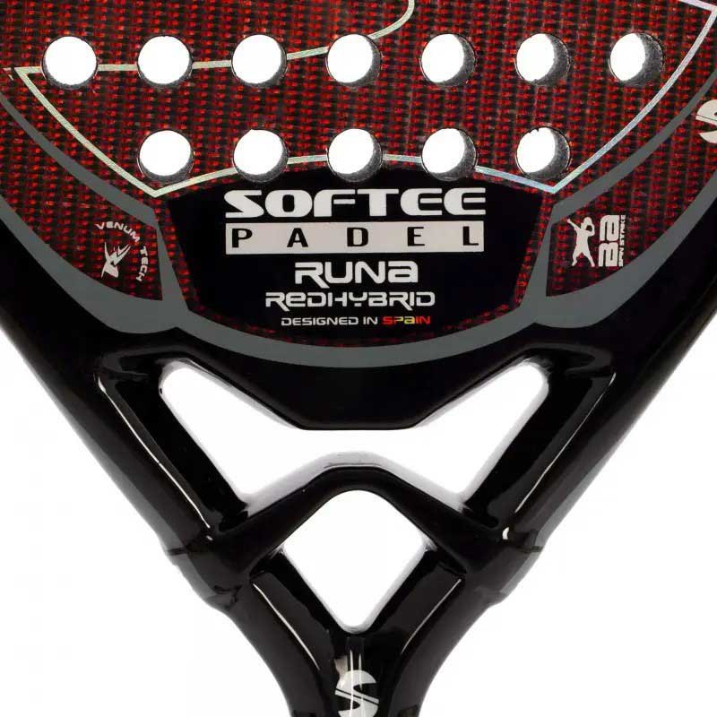 Softee Runa Hybrid Racquet Red 2024