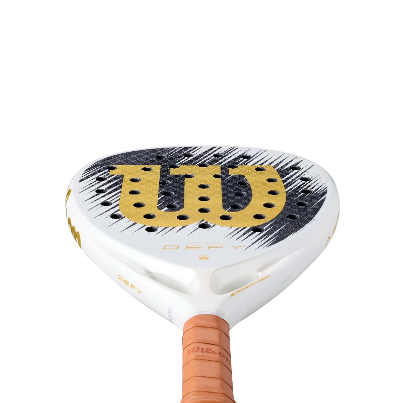 Pala Wilson Defy V1 Blanco Oro
