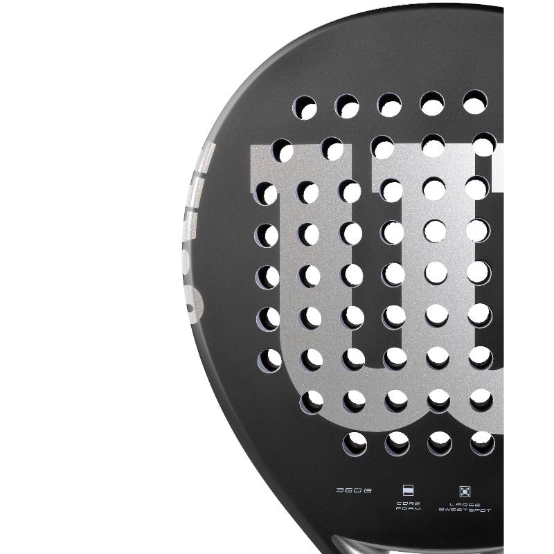 Pala Wilson Elevate Negro Plata