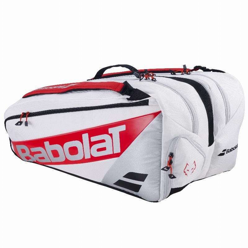 Paletero Babolat Juan Lebron RH Pro Blanco Rojo