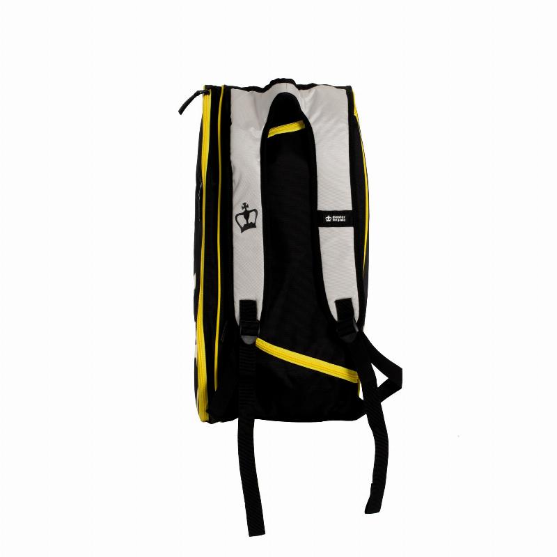 Sac de padel Black Crown Ultimate Series V2 noir jaune