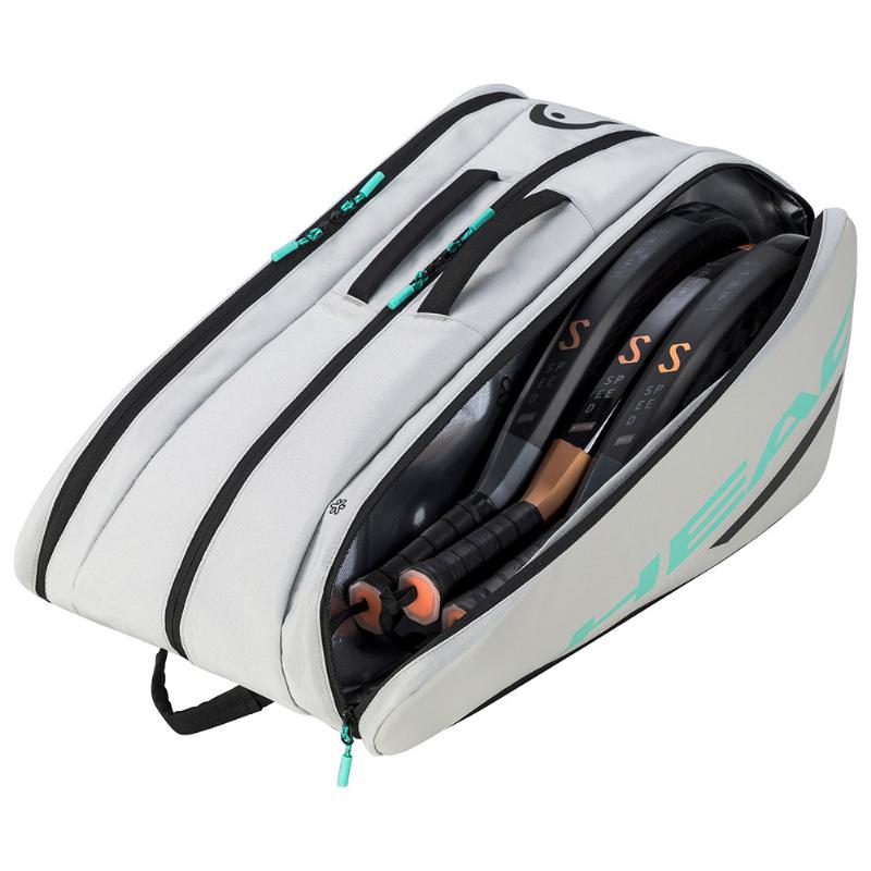 Head Tour Padel L Gray Mint padel racket bag