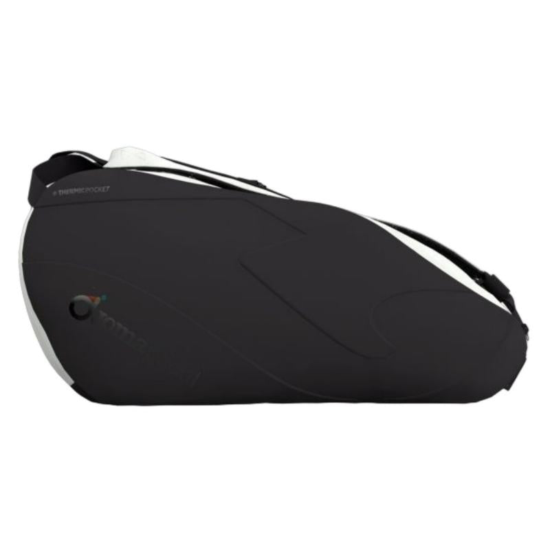 Paletero Joma Padel Negro Blanco