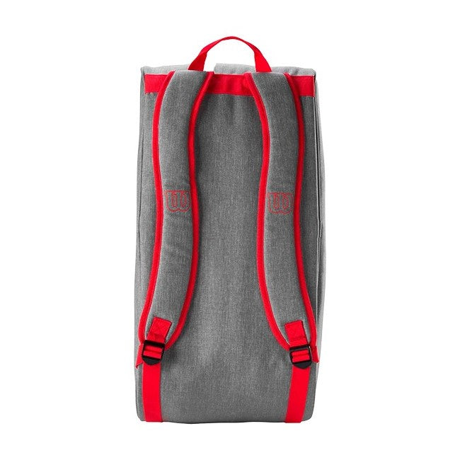 Wilson Team Gray Red Racquet Bag