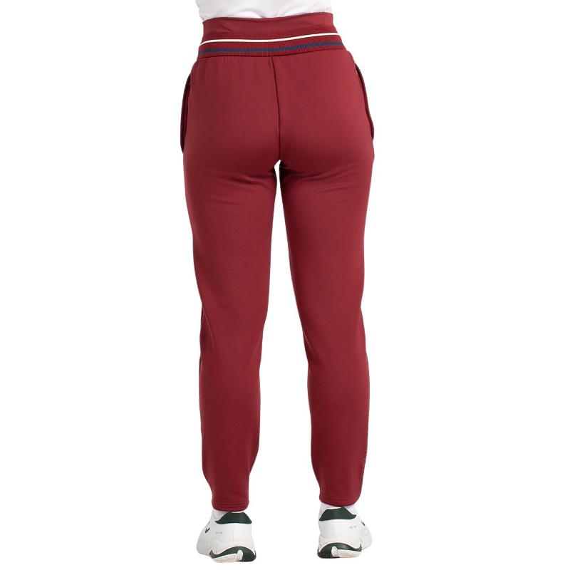 Pantalon Bullpadel Aranga Vino Burdeos