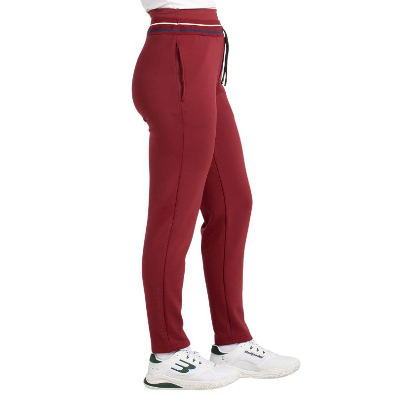 Pantalon Bullpadel Aranga Vino Burdeos