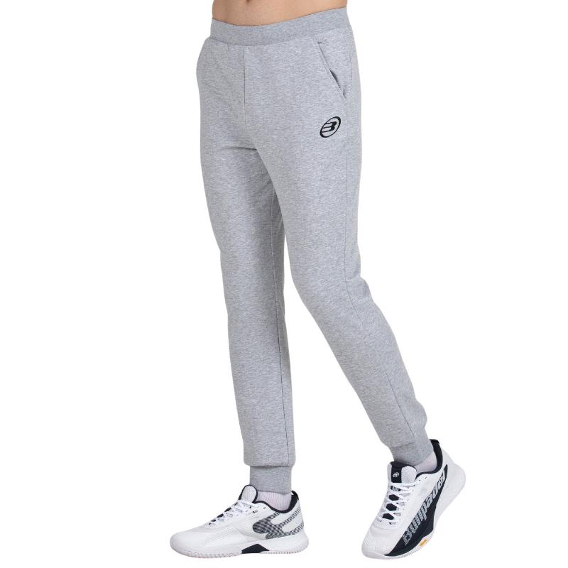 Pantalon Bullpadel Basar Gris Medio Vigore
