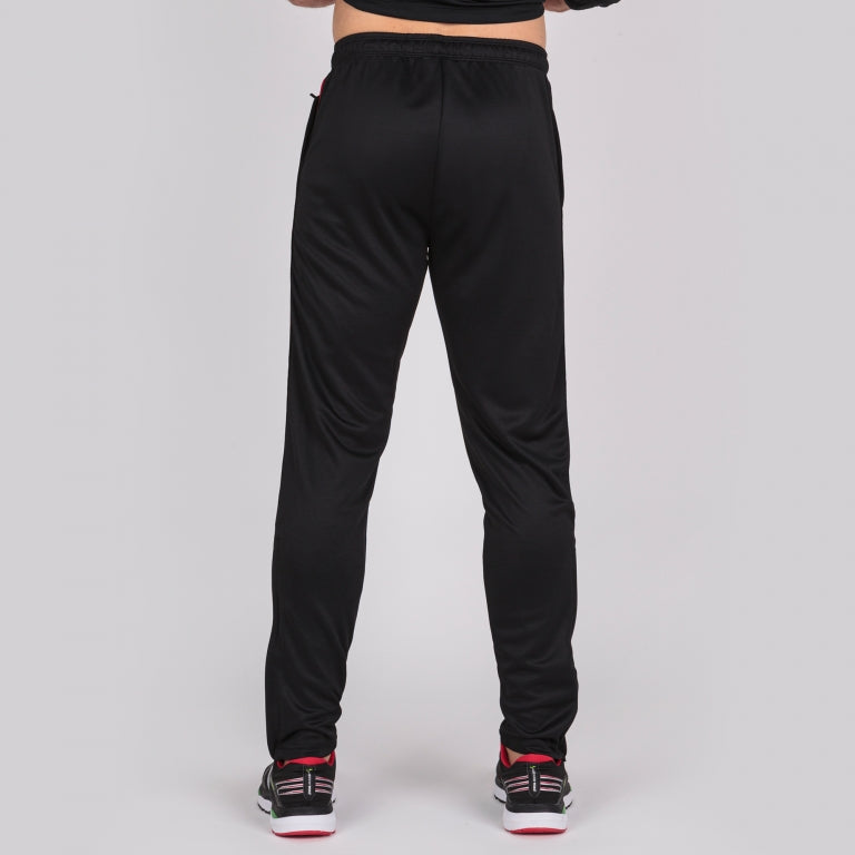 Pantalon classique Joma Black Red Black