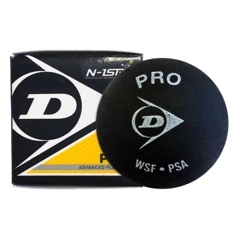 Squash Dunlop Pro double Balle Point jaune