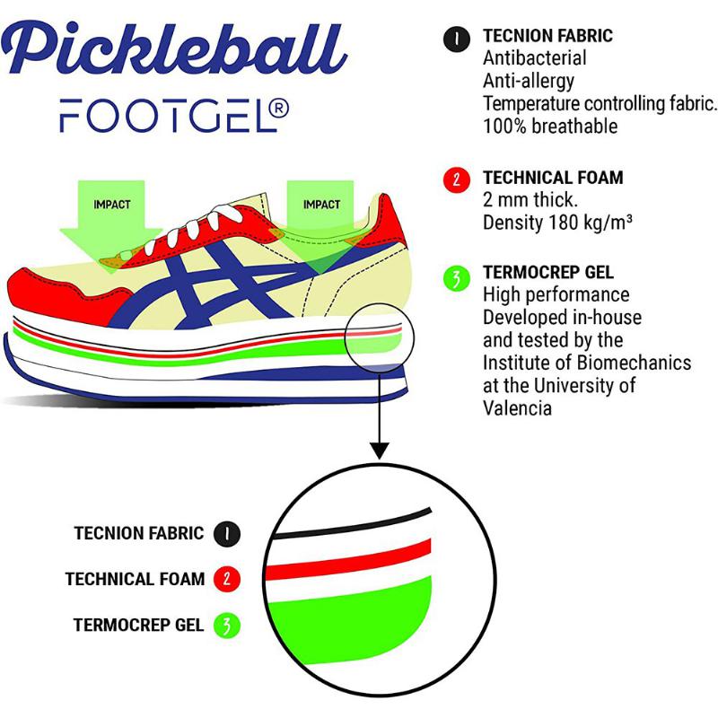 Modelli Footgel Pickleball