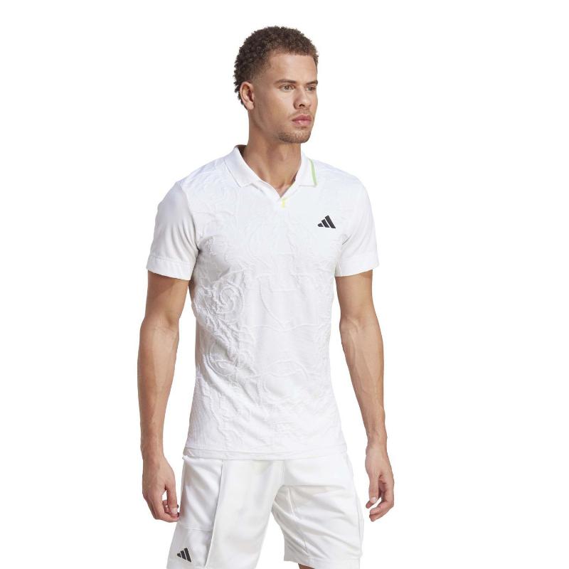 Adidas Aeroready Freelift Pro White Polo