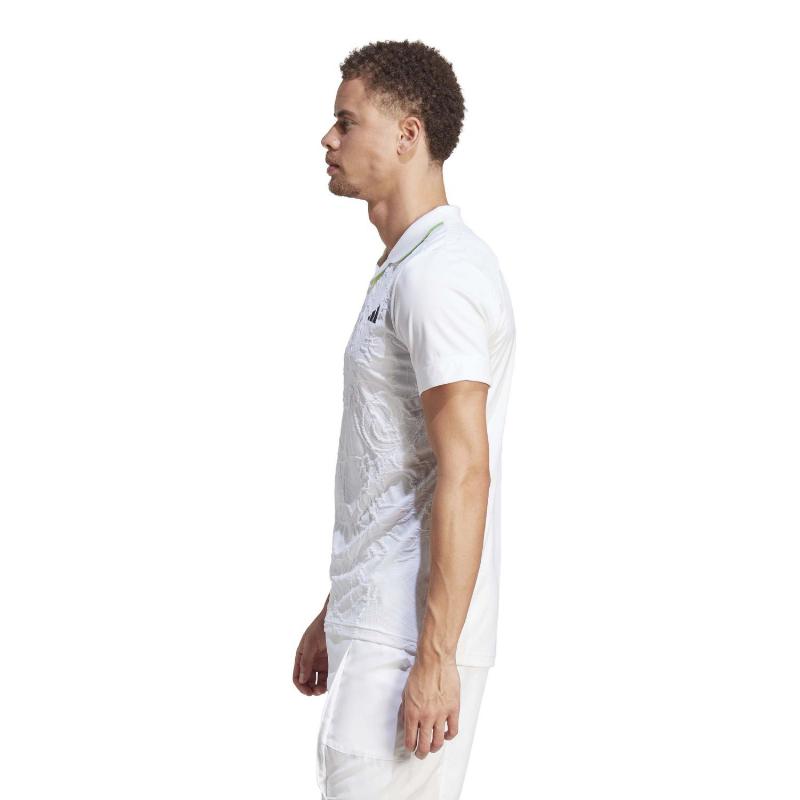 Adidas Aeroready Freelift Pro White Polo