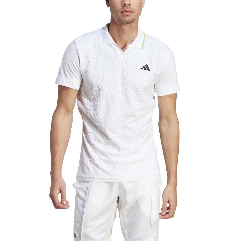 Adidas Aeroready Freelift Pro White Polo