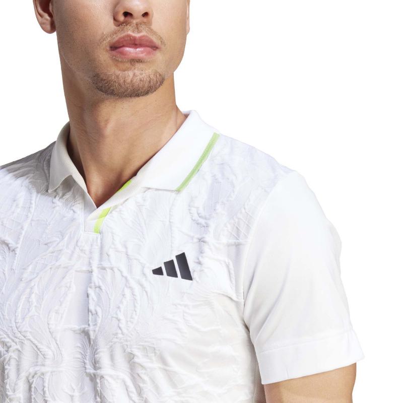 Adidas Aeroready Freelift Pro White Polo