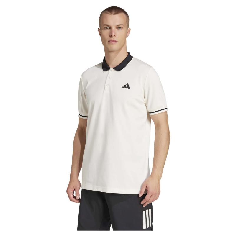 Polo Adidas Legacy Blanco Tiza