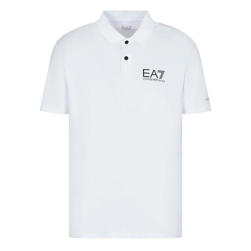 Polo Armani EA7 Ventus 7 Blanco
