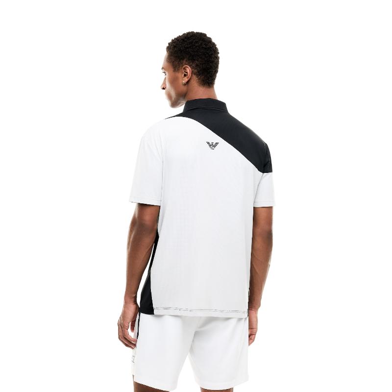 Polo Armani EA7 Ventus 7 Regular Negro