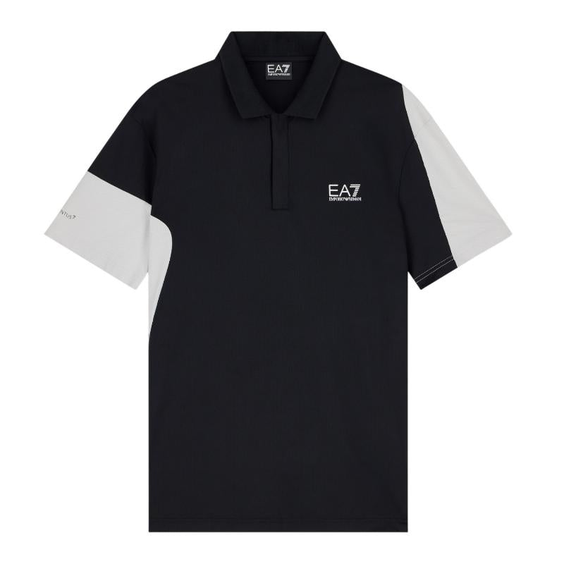 Polo Armani EA7 Ventus 7 Regular Negro