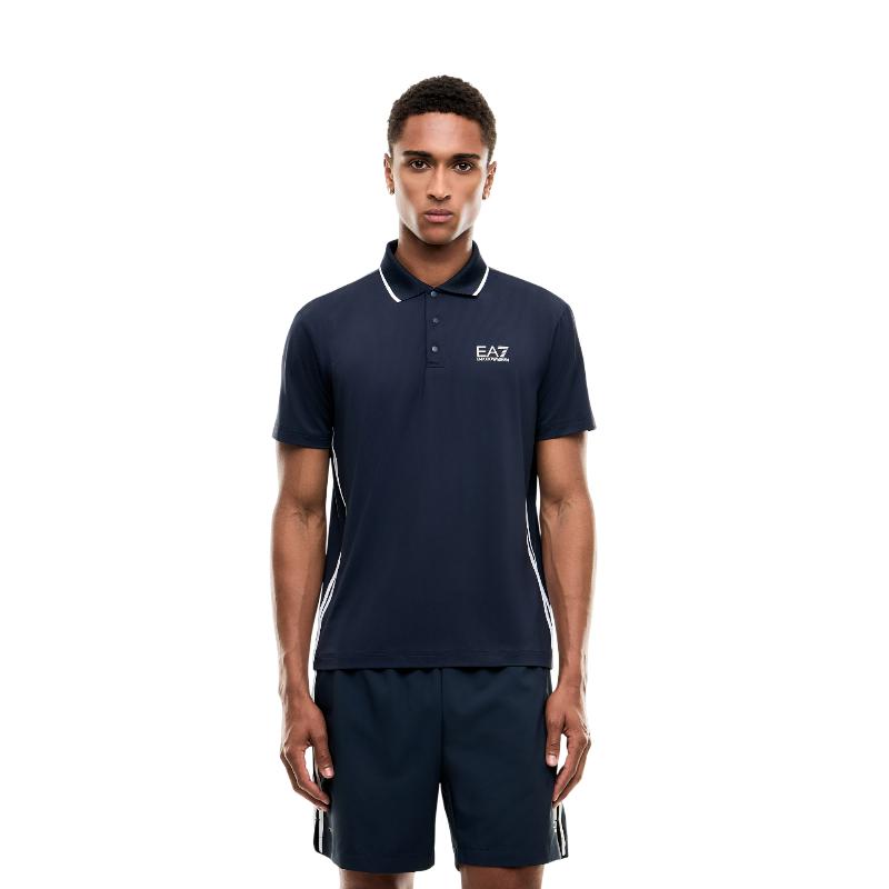 Polo Armani EA7 Ventus 7 Tennis Pro Regular Azul Armani
