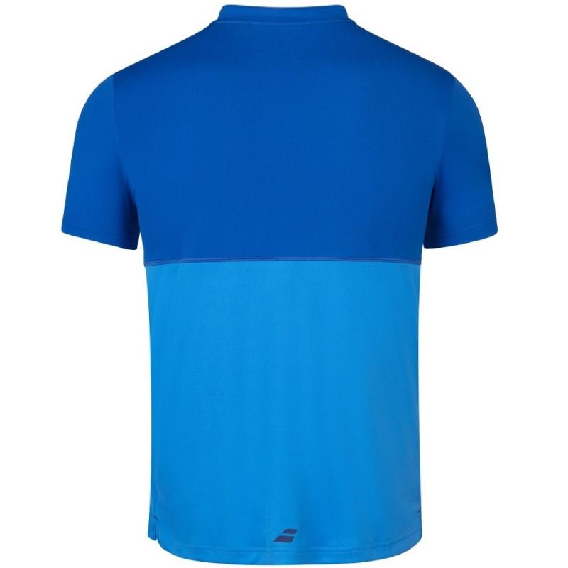 Polo Babolat Play Azul Royal Junior