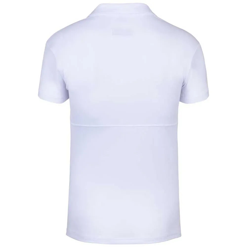 Polo Babolat Play Blanco Mujer