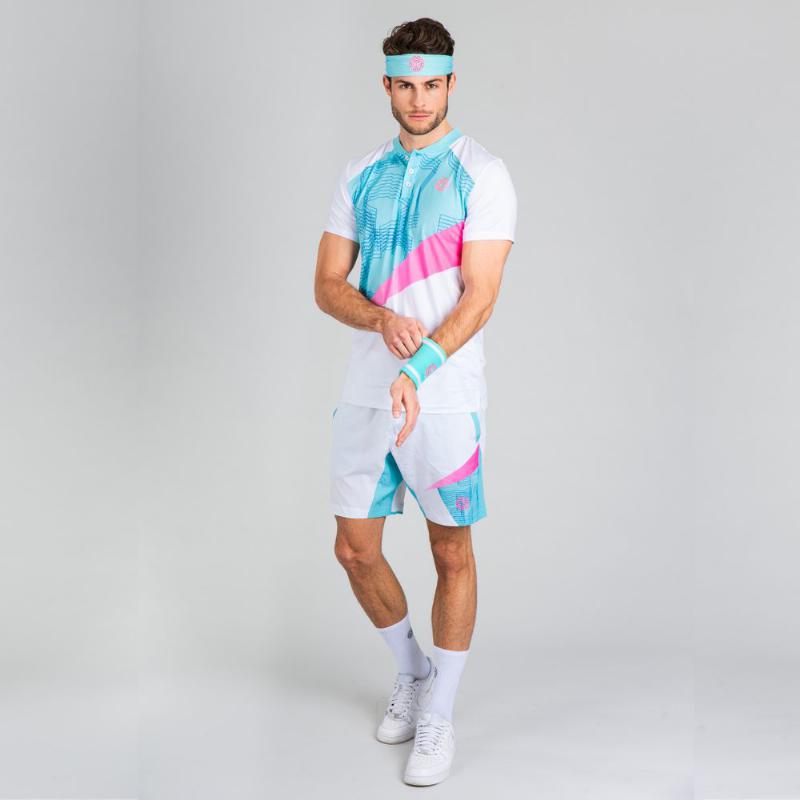 Polo Bidi Badu Kesar Blanco Menta Rosa