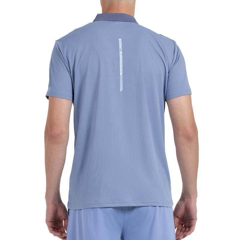 Polo Bullpadel Calzadil Azul Sombra