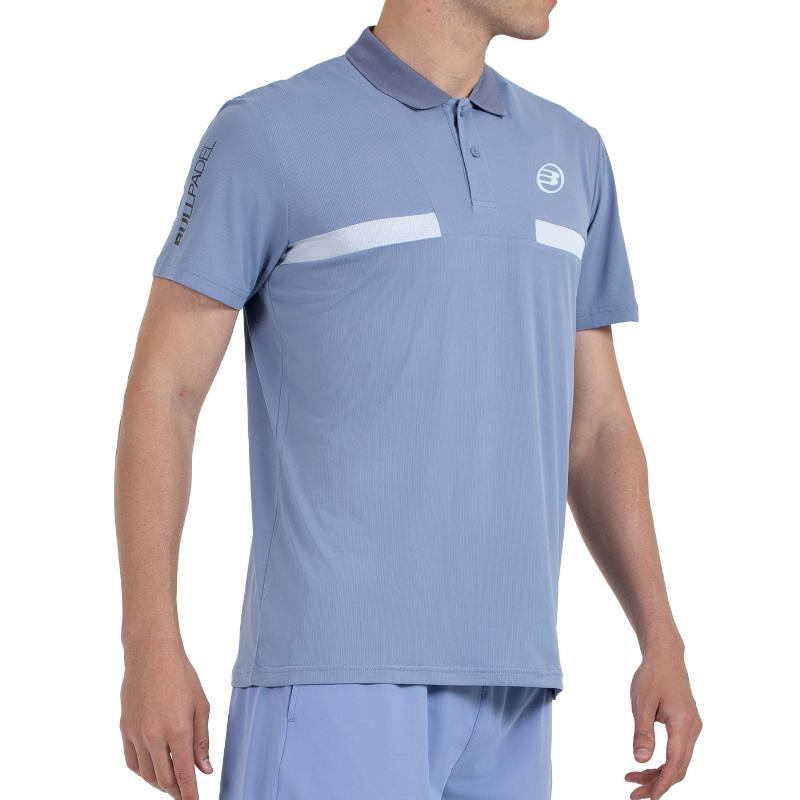 Polo Bullpadel Calzadil Azul Sombra