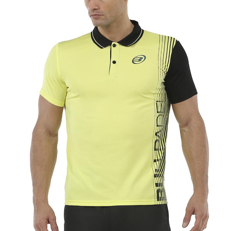 Bullpadel UMBI Polo Giallo Sulphur Fluor