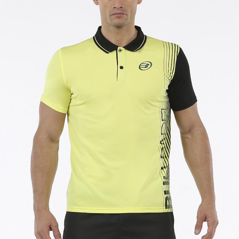 Bullpadel UMBI Polo Giallo Sulphur Fluor