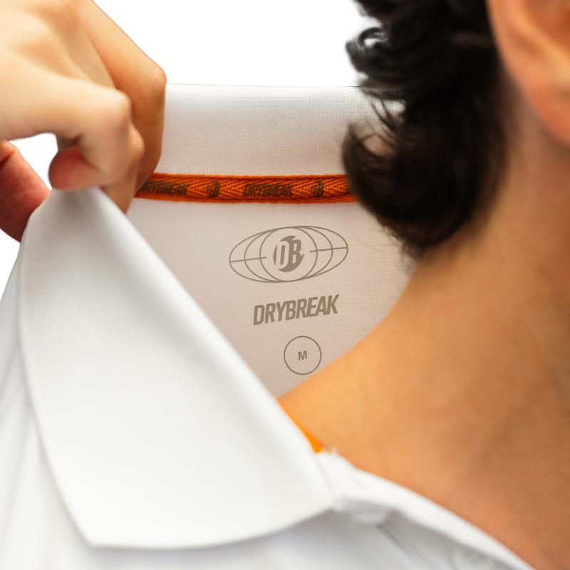 Polo Drybreak Drygame Blanco