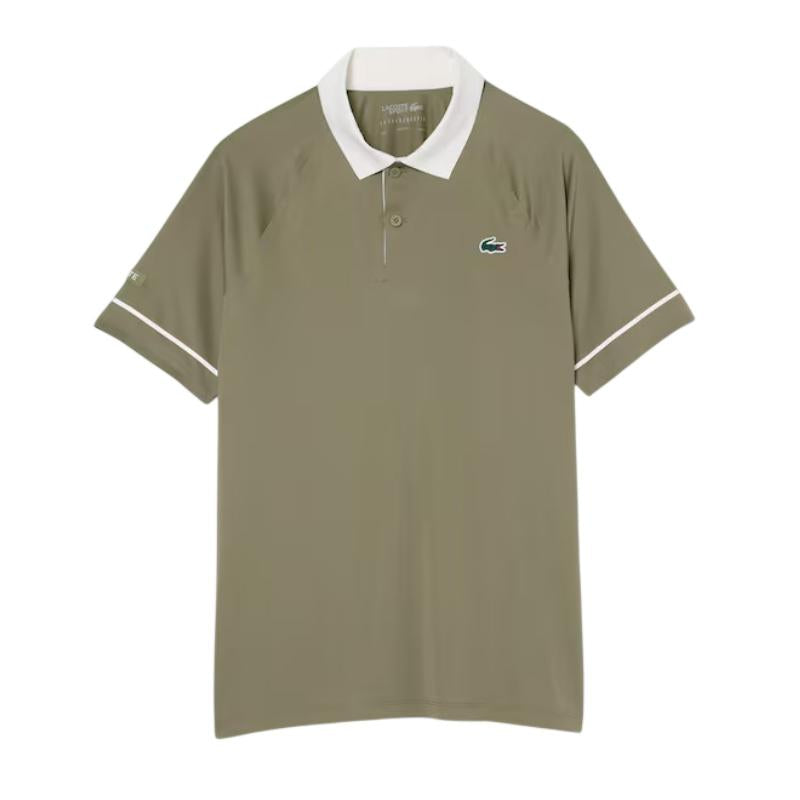 Polo Lacoste Novak Djokovic Kaki