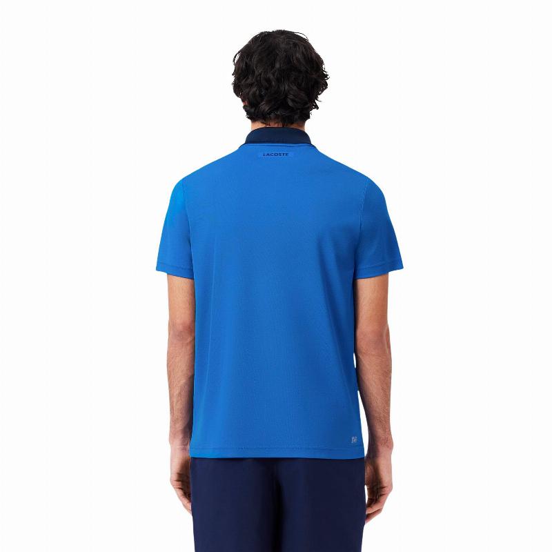 Polo Lacoste Novak Djokovic Ultra Dry Azul Marino