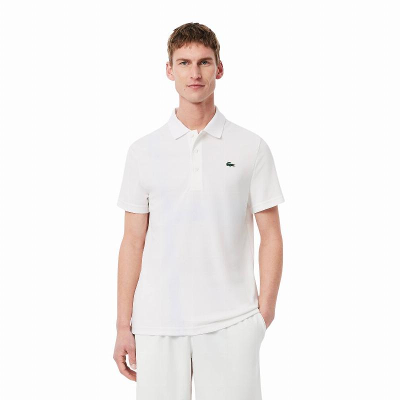 Polo Lacoste Novak Djokovic Ultra Dry Blanco