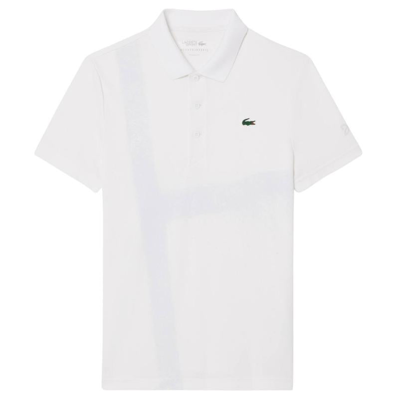 Polo Lacoste Novak Djokovic Ultra Dry Blanco