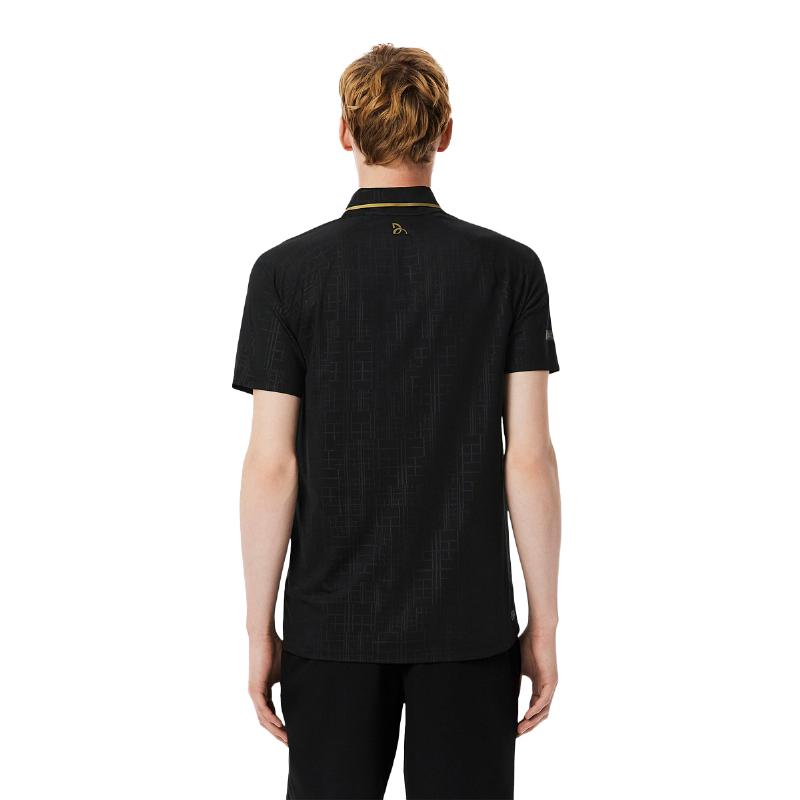 Polo Lacoste Novak Djokovic Ultra Dry Negro