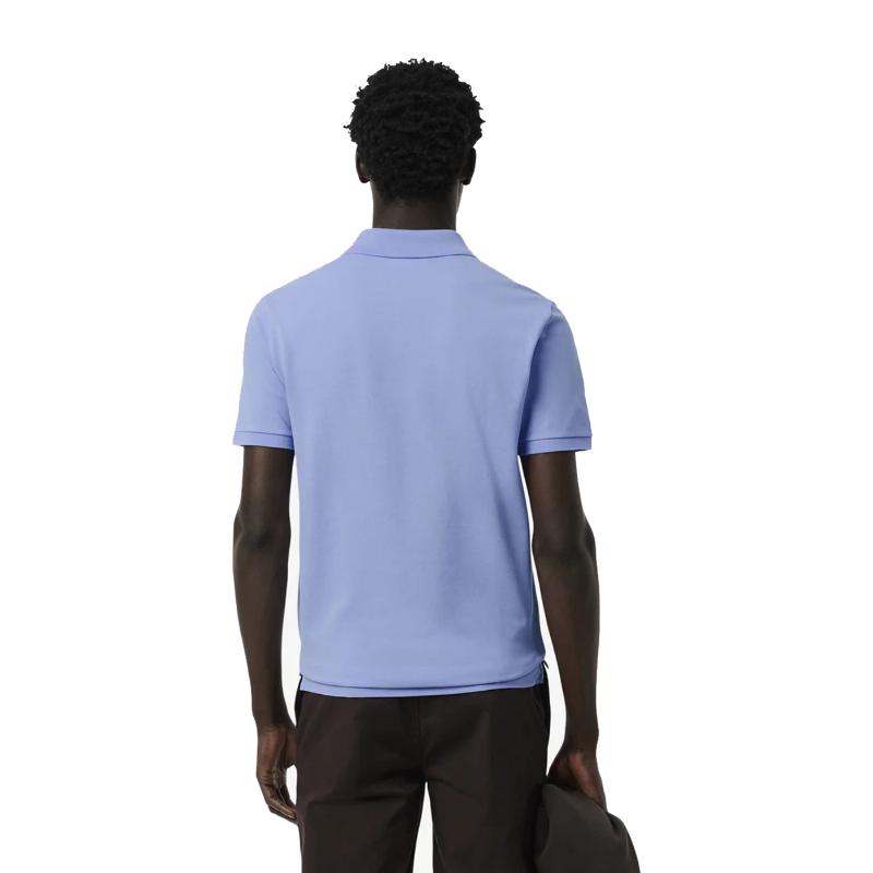 Polo Lacoste Regular Fit Algodon Azul Violeta
