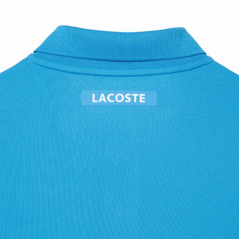 Polo Lacoste Sport Pique Azul